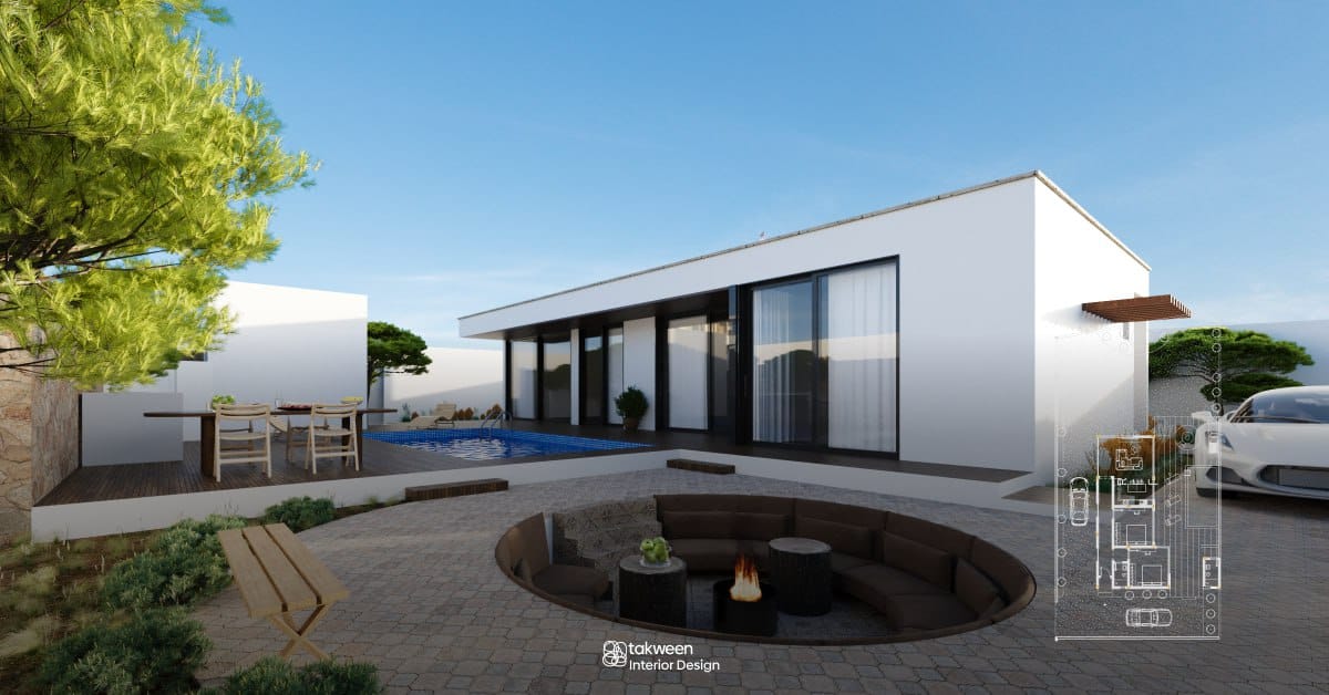 تصميم إستراحة